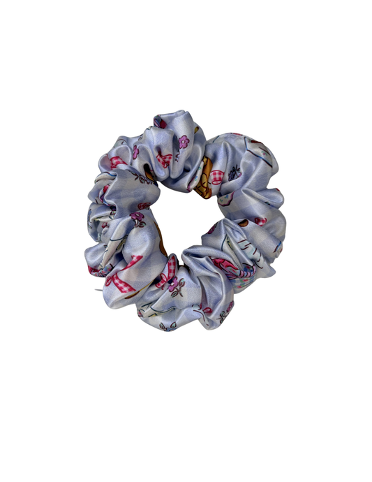 Bows & Brunch Satin Scrunchie
