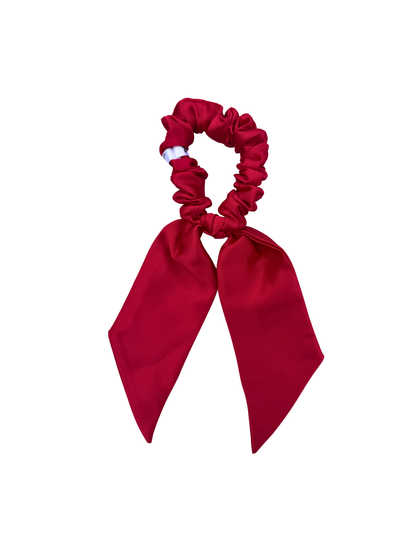 Big Bow Mulberry Silk Scrunchie