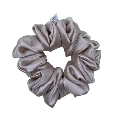 Champagne Kisses Mulberry Silk Scrunchie