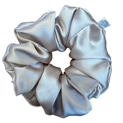Champagne Kisses Mulberry Silk Scrunchie