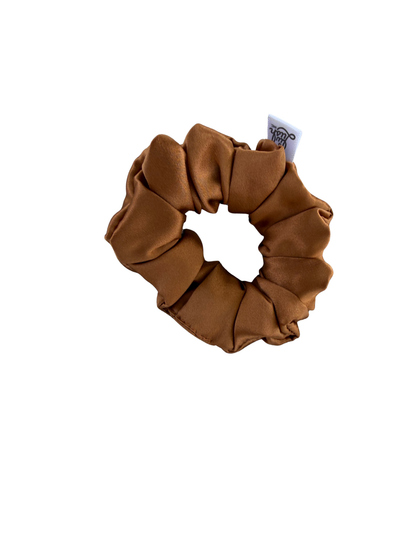 Cinnamon Mulberry Silk Scrunchie