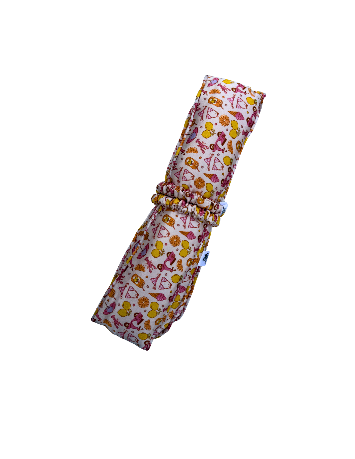 Flat Mulberry Silk Heatless Hair Curler