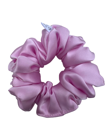 Bubblegum Mulberry Silk Scrunchie