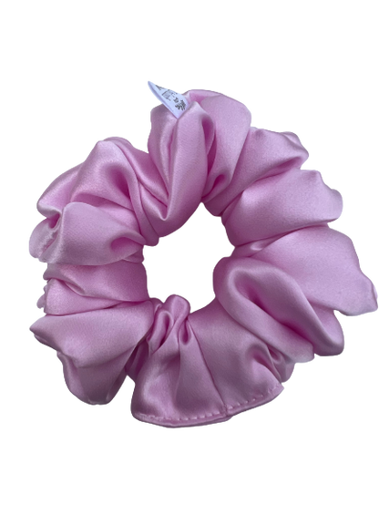 Bubblegum Mulberry Silk Scrunchie