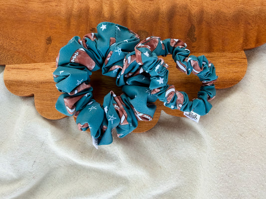 Football Athletic Scrunchie