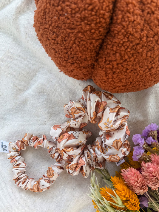 Fall Favourites Satin Scrunchie