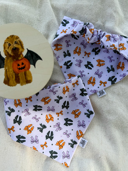 Spooky Bow Scruffie