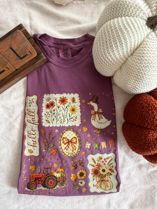 Fall Moments Soft T-Shirt 🍂🪿🎃