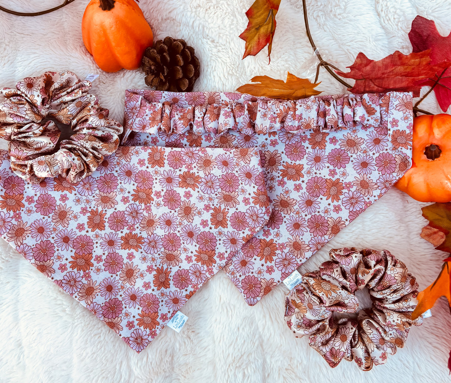 Fall Blossom Dog Scruffie