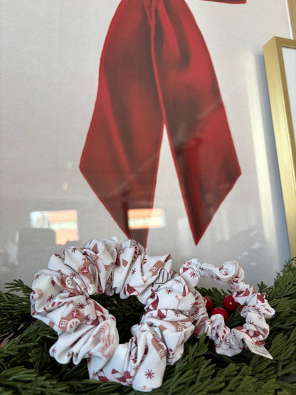 Santas Mail Athletic Scrunchie