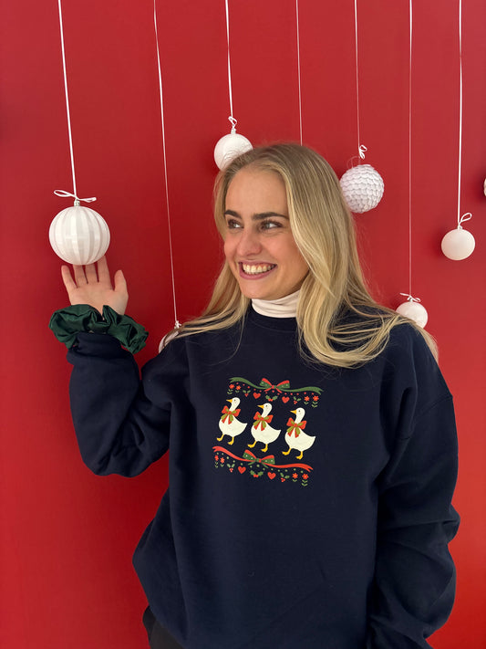 Holiday Goose Sweater