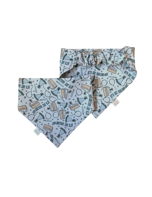 Blue Birthday Dog Scruffie