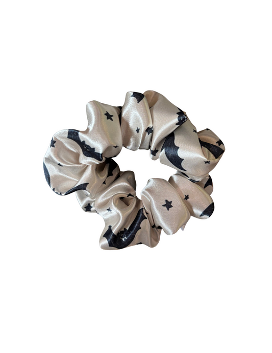 Freakin Bats Satin Scrunchie
